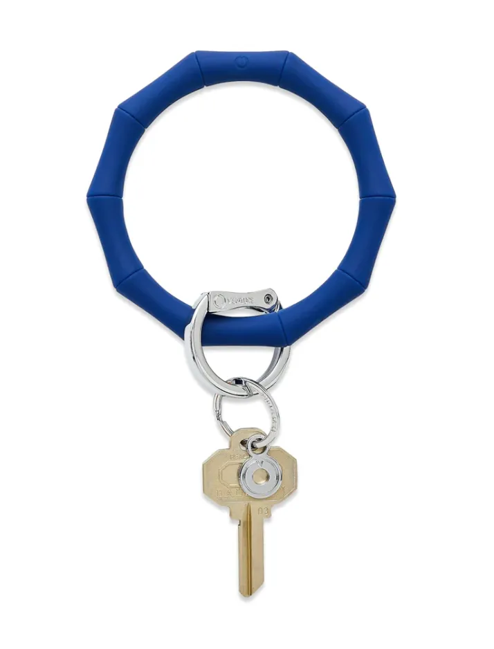 Silicone Big O Key Rings