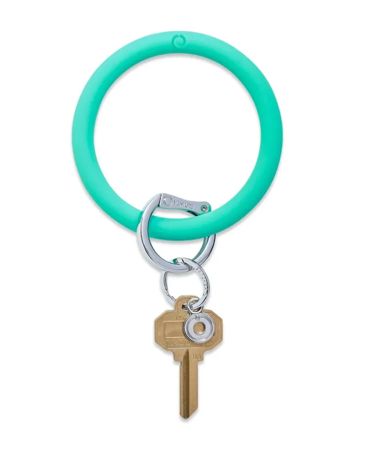 Silicone Big O Key Rings