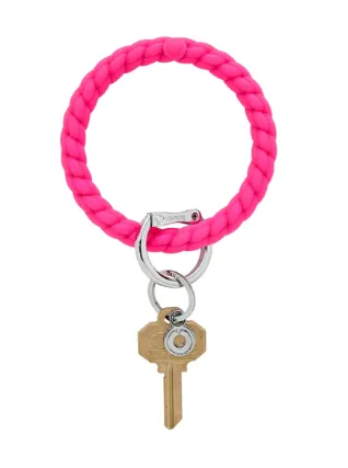 Silicone Big O Key Rings