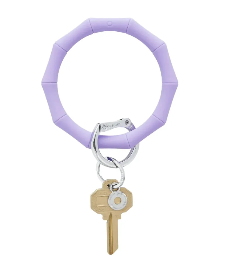 Silicone Big O Key Rings