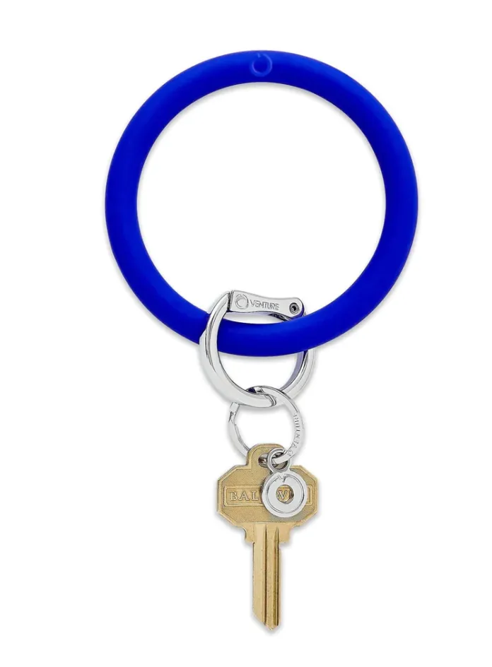 Silicone Big O Key Rings