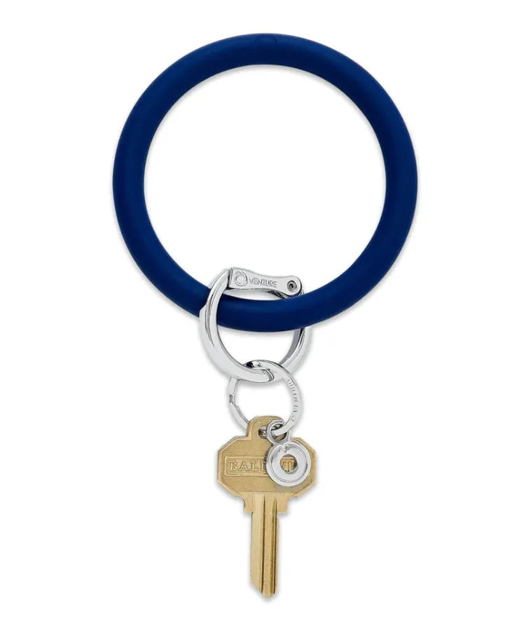 Silicone Big O Key Rings