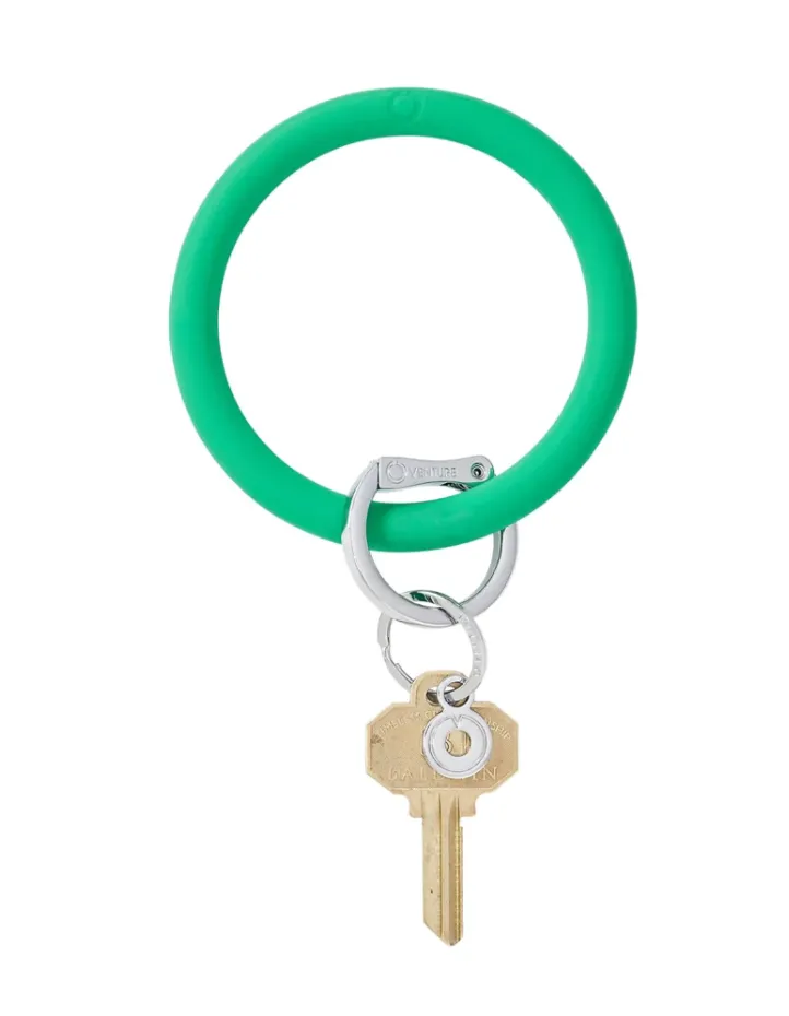 Silicone Big O Key Rings