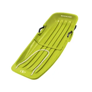 Snow Joe SJ-SLD48-GRN Snow Sled for Kids 4 & Up | Fits 2 Riders | 48-inch (Green)