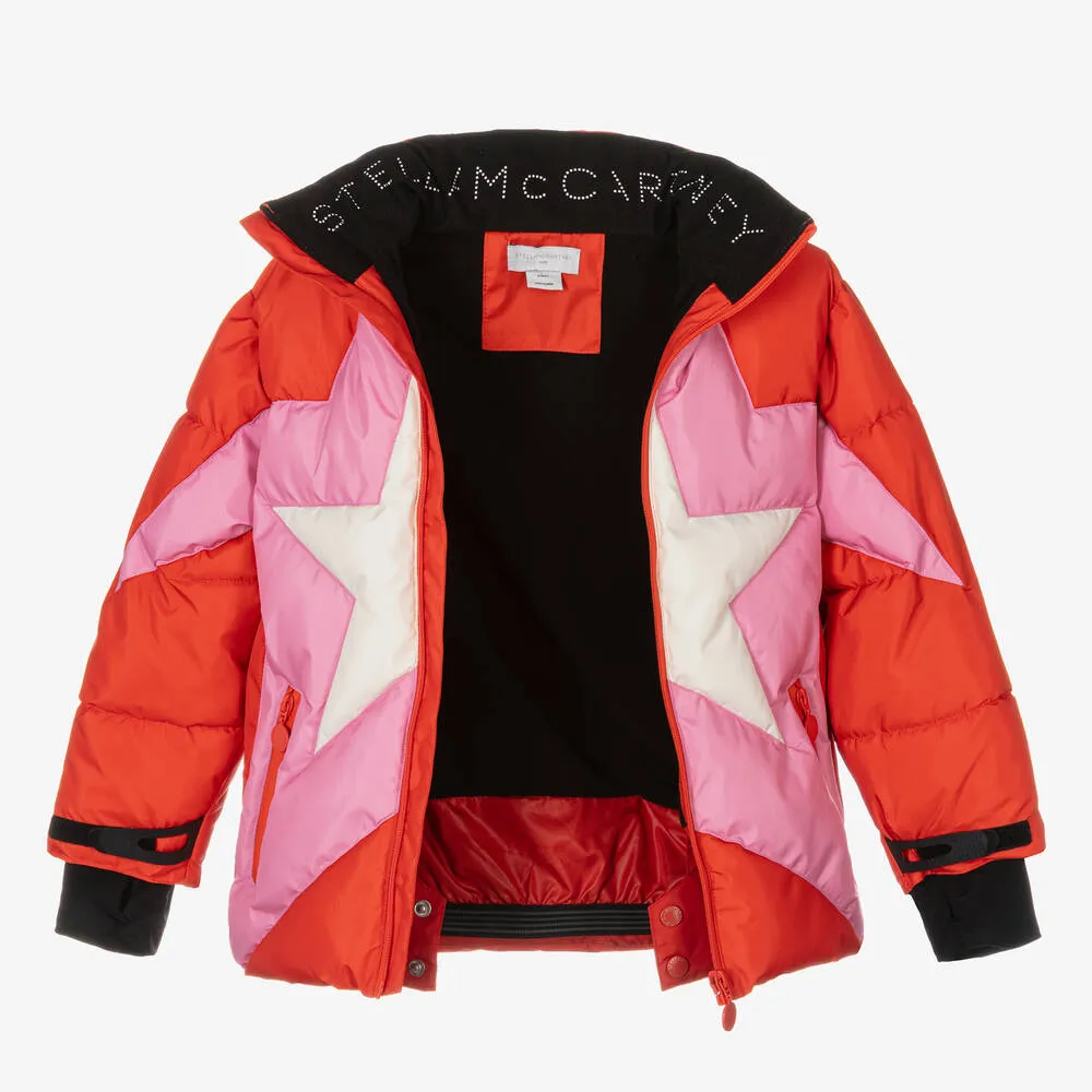 Stella McCartney Ski Star Puffer Coat