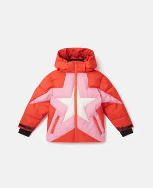 Stella McCartney Ski Star Puffer Coat