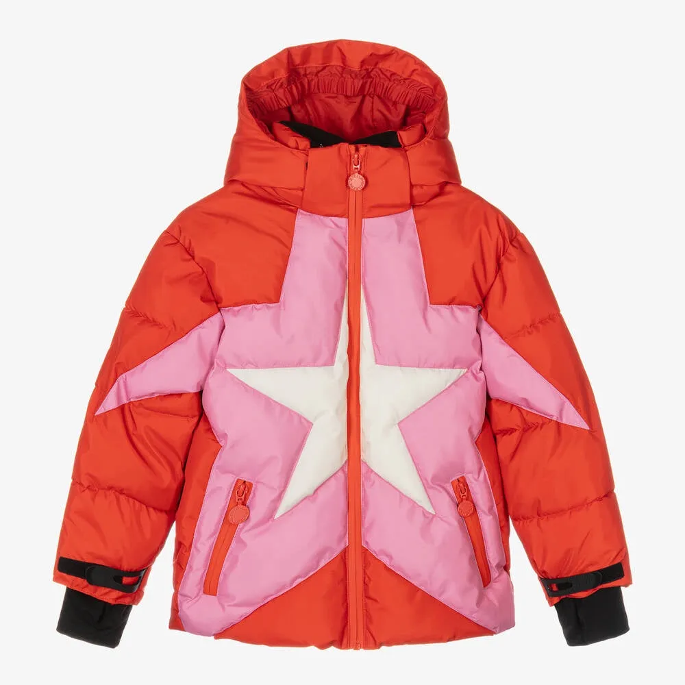 Stella McCartney Ski Star Puffer Coat