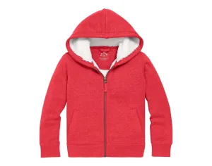 Teddy Fleece-Lined Zip Hoodie