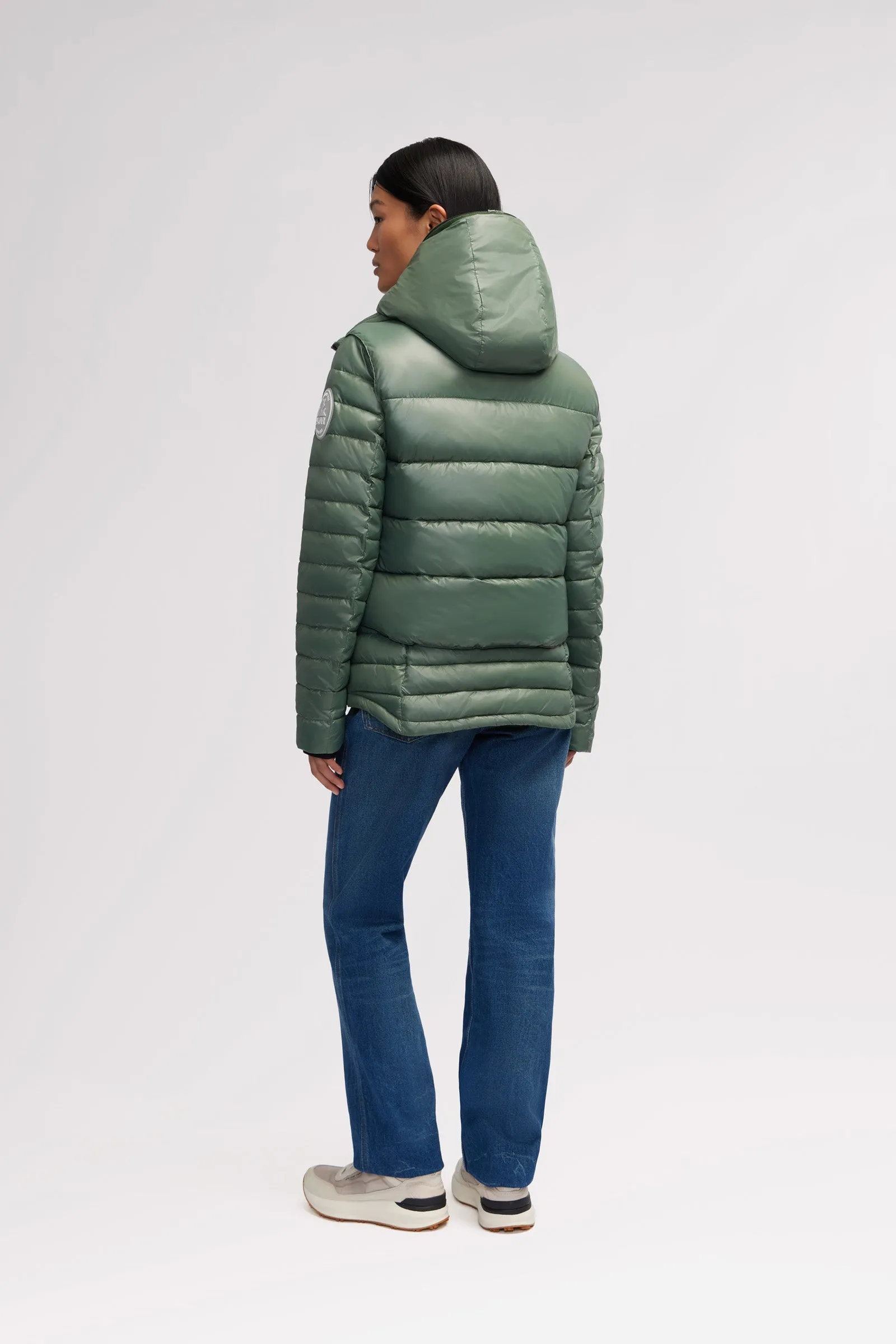 Vela Women's 3-in-1 Lightweight Packable Puffer