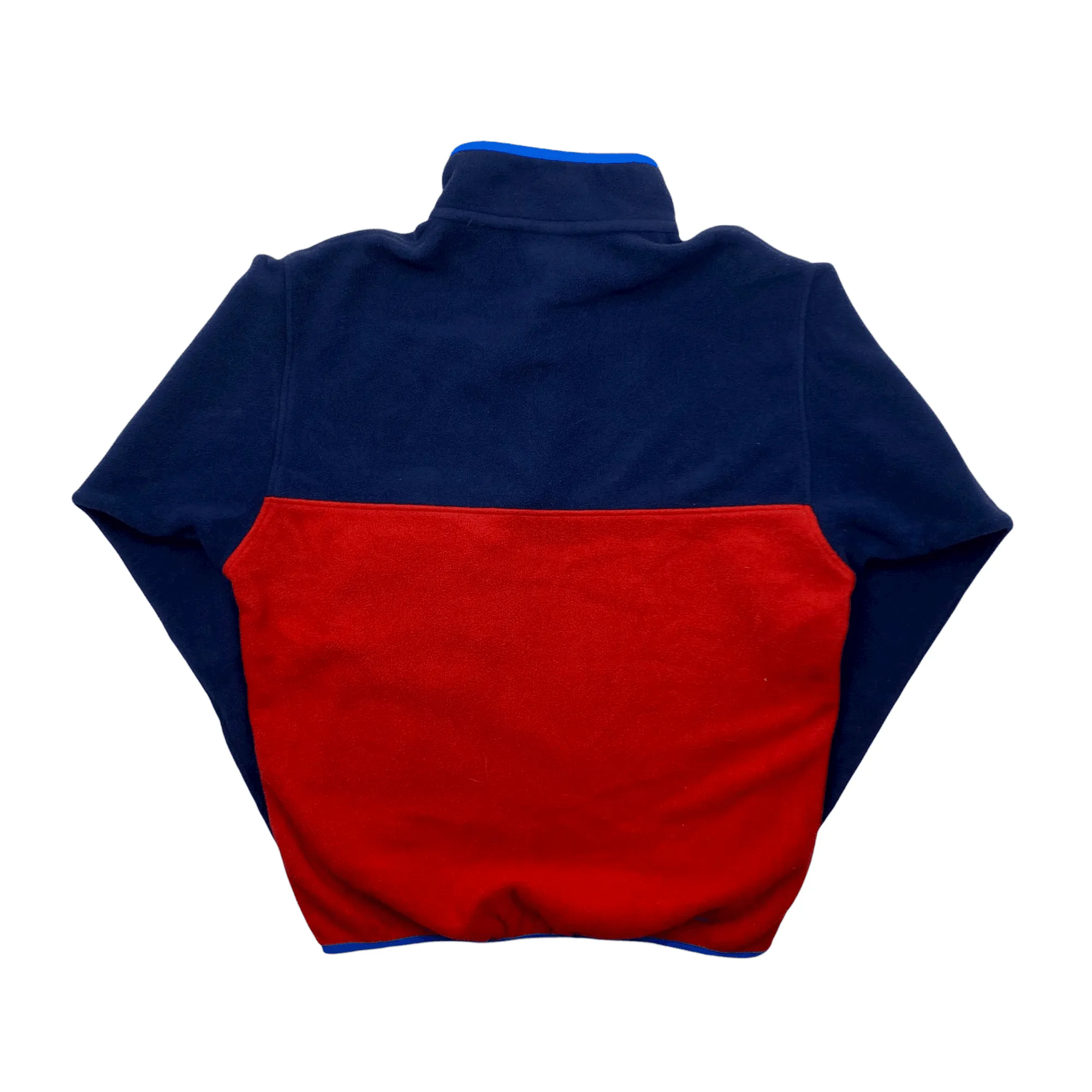 Vintage 90s Navy Blue   Red Patagonia Synchilla Fleece - Medium